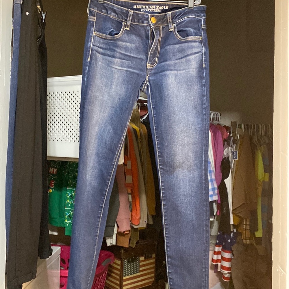 American Eagle size 8 superstretch jeggings